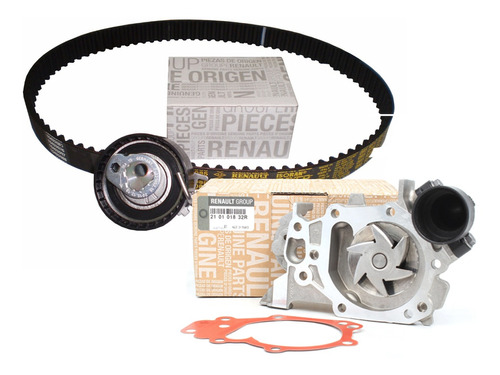 Kit Distribucion + Bomba Agua Renault Clio 2 1.2 16v D4f