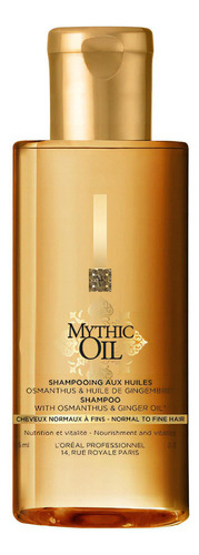  Shampoo Loreal Mythic Oil 75ml Aux Huiles Cabellos Gruesos