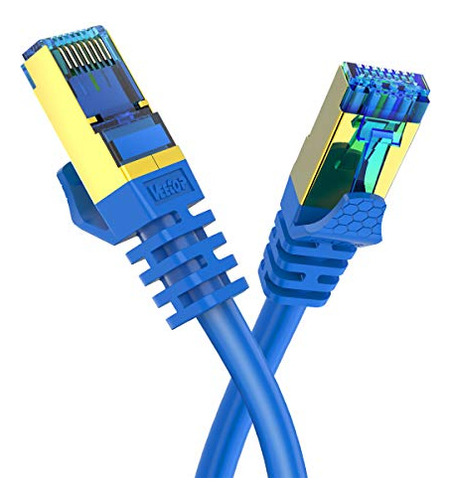 Cable Ethernet Cat8 30ft Veetop 40gbps Rj45 Oro - Router,