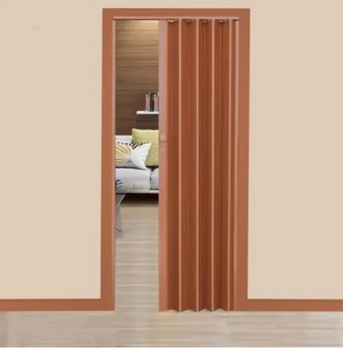 Puerta Plegable Laminada Pvc Milano Valentini 90x240 Cm