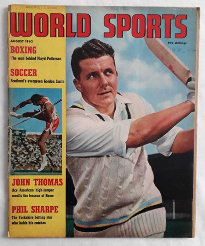 Revista World Sports N° 29 - Deportes Inglaterra Año 1963 Fs