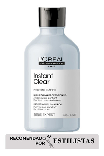 Shampoo Anticaspa Instant Clear Loreal Pro 300 Ml