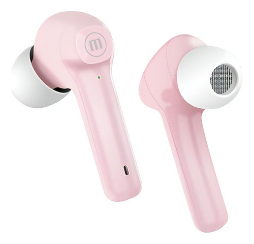 Audífonos Maxell Tws Bluetooth Dynamic Colores Color Rosa