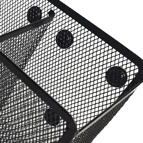 Dp Soporte Magnético Para Lápices, Cesta De Malla Negra, 2