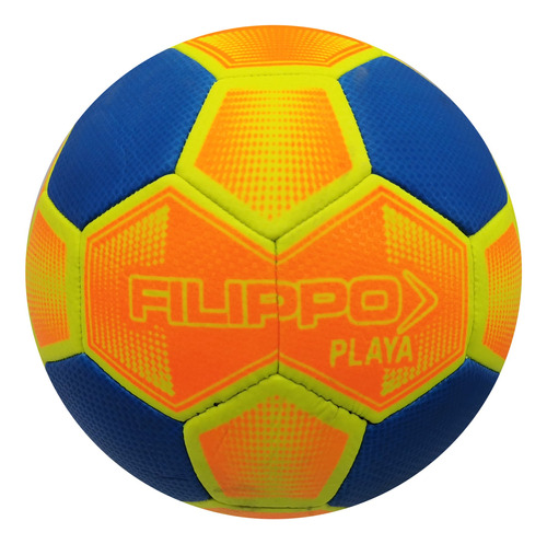 Pelota Futbol Playa Cosida Nº5 Filippo Azul Am