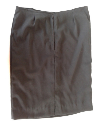 Pollera Negra Recta Impecable!!!!