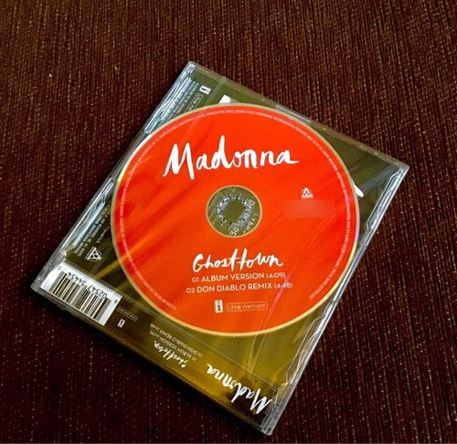 Madonna - Ghosttown Cd Single Original - Super Raro