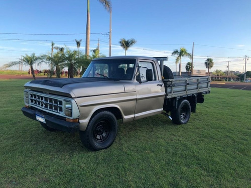 Ford F100 Mod F1000 Mwm Câmbio Zf 5ª Drive! Motor Cadastrado