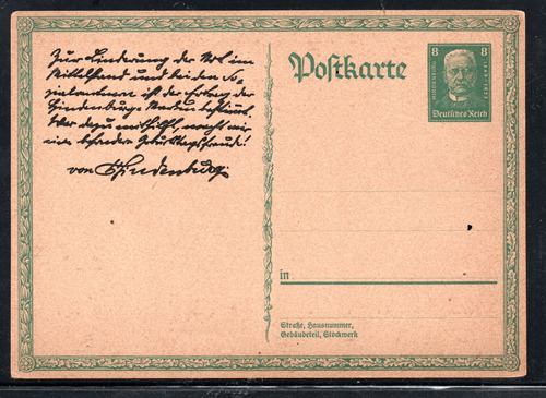 Alemania, Postkarte, Reich, Historia Postal,  (ge-09)
