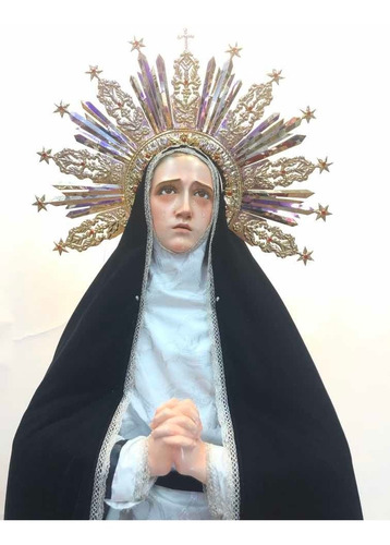 Virgen De La Soledad 168cm ( Envío A Cargo De Comprador)