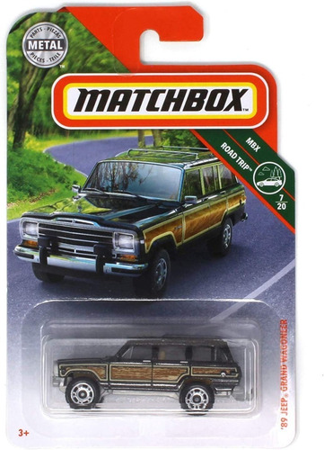 Matchbox # 07/20 - 89 Jeep Grand Wagoneer - 1/64 - Fyp95