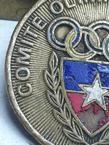 Medalla Comité Olímpico Chile (Usado)