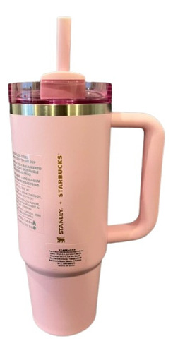 Vaso Stanley + Starbucks Rosa 30oz 887ml Edicion Limitada