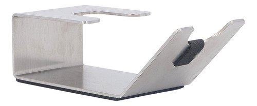 Soporte De Cafetería De Café De Acero Inoxidable Stand Sin F