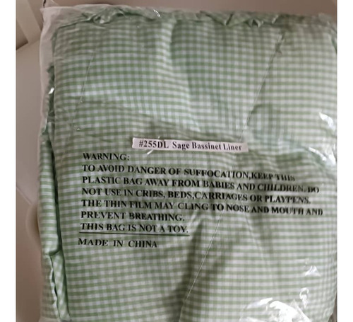 Combo Moisés-cuna Con Cestas, Color Verde, Burlington Baby