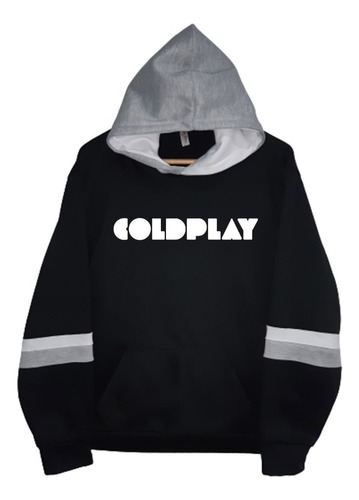 Buzo Hoodie Combinado Coldplay