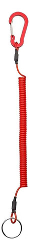 2 Chaveiros Retráteis Com Cordão De Segurança Para Vermelho