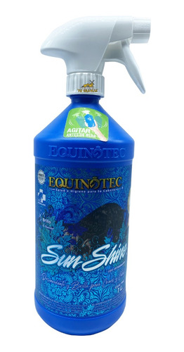 Equinotec Sun Shine 1 L Desenrredante De Crin Y Cola Caballo