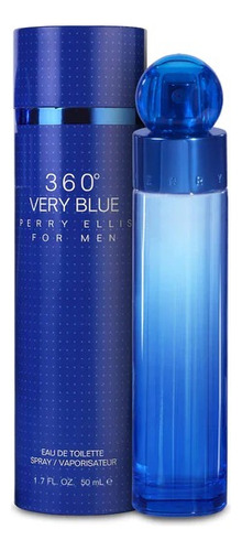 Perry Ellis 360 Very Blue Edt 100ml Caballero