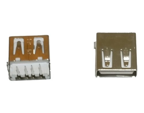 Conector Puerto Usb 2.0 Tipo A Hembra Para Pcb Pack 3unids