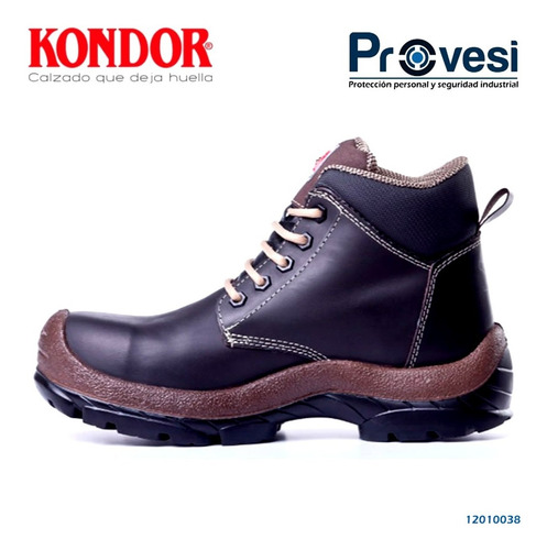 Bota Seguridad Kondor Indiana Safety Café Pu Bidensidad