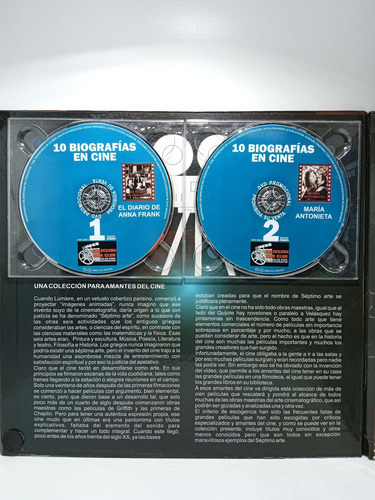 Imagen 3 de 5 de 10 Biografías En Cine - Dvd - Colección Cine Club