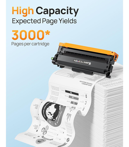 Cartuchos De Tóner E-z Ink Tn760 Compatibles Para Brother