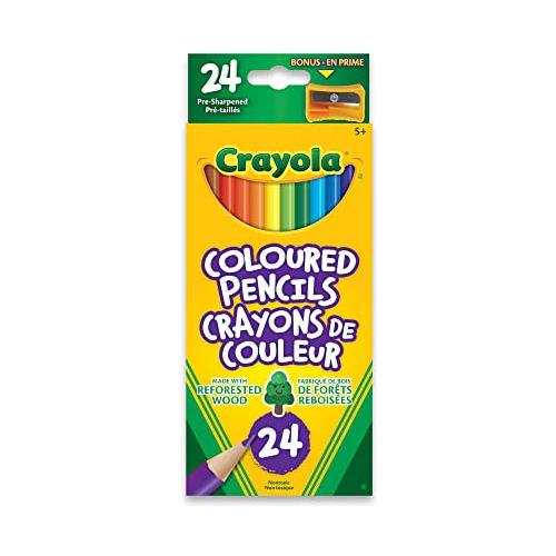 Binney & Smith Crayola(r) Lápices De Colores, Juego De 24 C