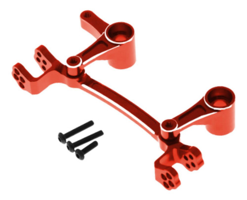 Grupo De Direção Rc Peças Do Carro Lateral Vermelho