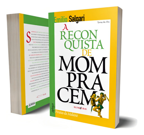 Reconquista de Mompracem, A, de Salgari, Emilio. Editorial Editora Iluminuras Ltda., capa mole em português, 2021