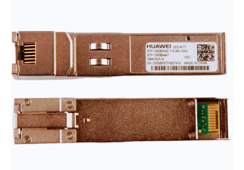 Transceiver Electrico 1.25g Huawei Sfp-1000baset Rj45 100mt