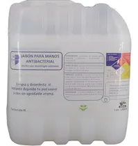 Comprar Jabón Líquido Antibacterial Para Manos Con Dosificador 4 L 