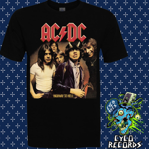 Ac Dc Highway To Hell - Rock - Polera- Cyco Records
