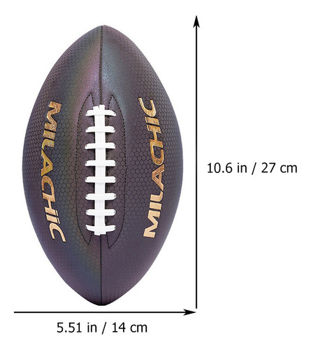Balón Deportivo De Fluorescencia, Fútbol Americano