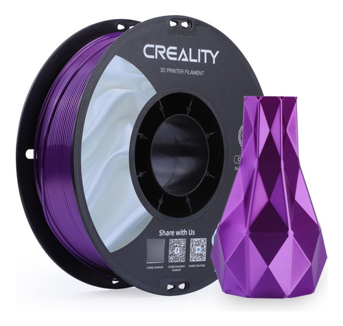 Filamento Impresión 3d Cr - Silk Creality Cmprodemaq