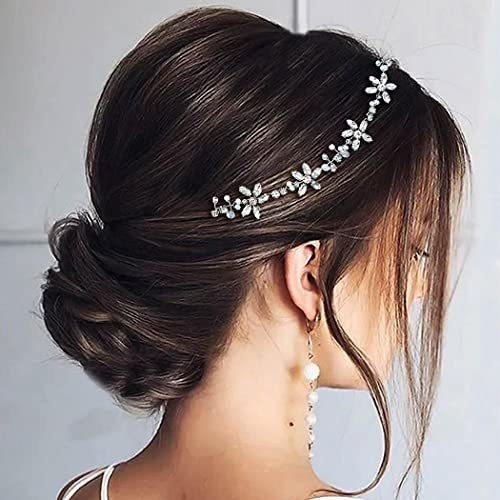 Diadema Para Novia Easedaily Bride Wedding Hair Vine Silver 