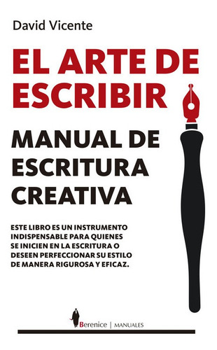 Libro El Arte De Escribir - Vicente, David