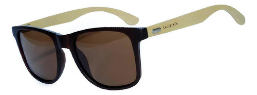 Óculos Sol Masculino Feminino Linha Bambu Kallblack Su7026