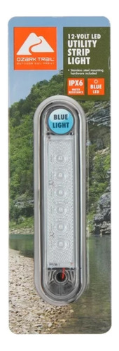 Lampara Led Azul 12v Iluminacion Auxiliar Ozark Trail