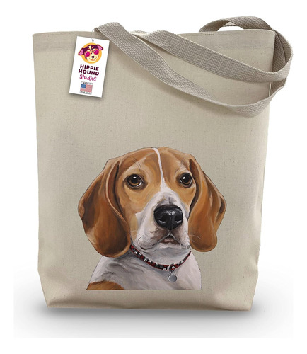 Bolsa Tote Beagle Regalo Amantes De Beagle Bolsas Tote ...