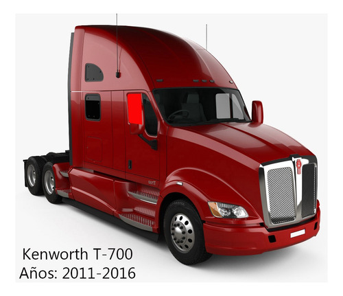 Vidrio De Puerta Derecha Kw T2000 Peterbilt387 Y Compatibles