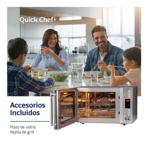Imagen 7 de 7 de BGH Quick Chef B330DSS9 - Silver - 220V