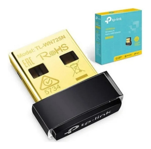 Adaptador Usb Nano Inalámbrico Pc-laptop N150mbps Tl-wn725n 