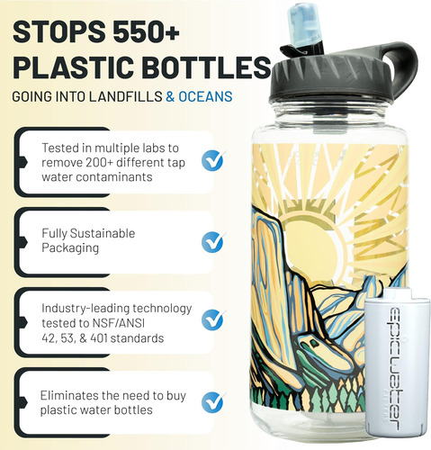 Epic Nalgene Og (fundación Honnold, 32 Onzas)