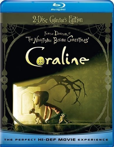 Coraline - Bluray+dvd+anteojos 3d - Nuevo Sellado - 2 Discos