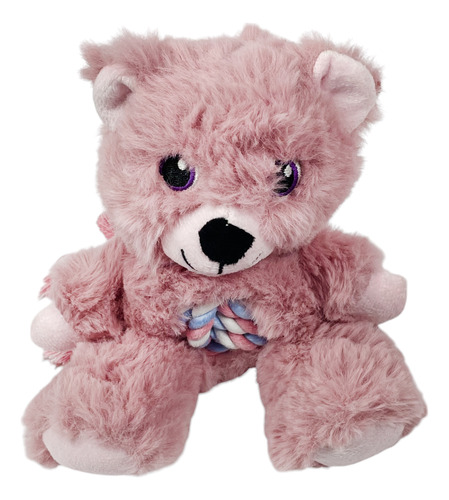 Brinquedo Pelúcia Com Apito Kong Knots Teddy Para Cachorro