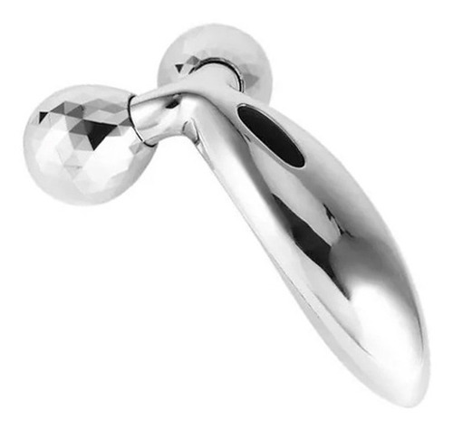 Massageador Manual 3d Cor Prateado