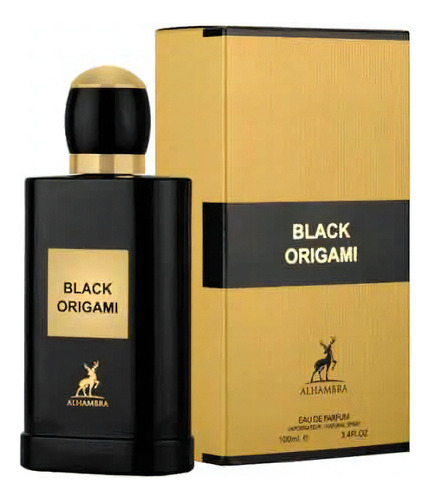 Perfume Alhambra Black Origami Edp Masc 100ml