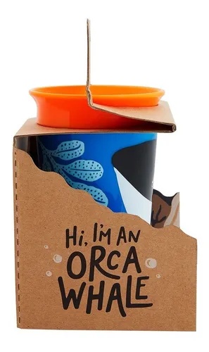 Vaso Miracle Cup 9 Oz Animal Munchkin Orca - B17422