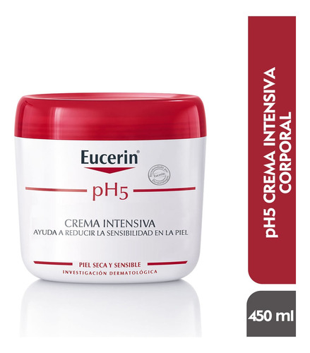 Crema Corporal Intensiva Ph5 Eucerin X 450ml